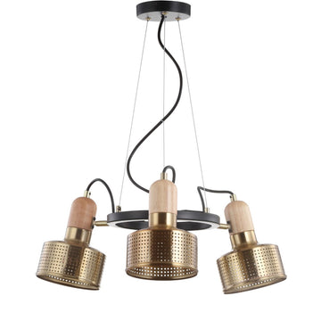 Gallery Adjustable Spotlight Metal LED Chandelier - JONATHAN Y